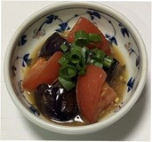トマトとなすのさっぱり和え写真