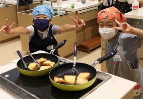 フレンチトースト焼く2