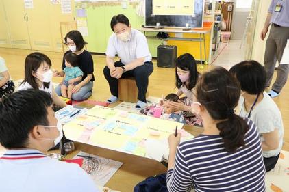 7月8日子育てカフェ写真